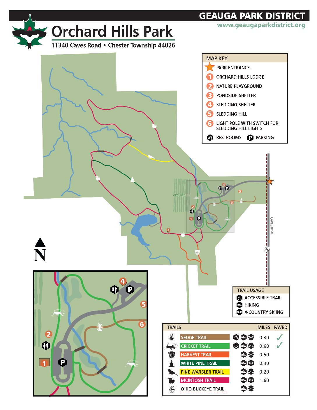 Orchard Hills Park, Chesterland | Geauga Park District